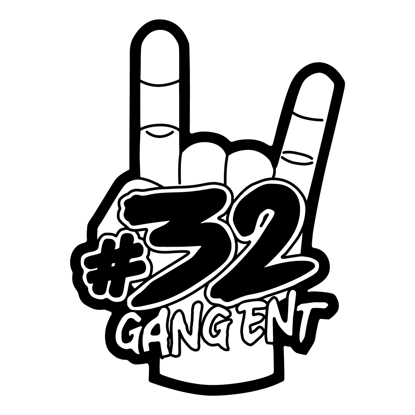 32 GANG DECAL