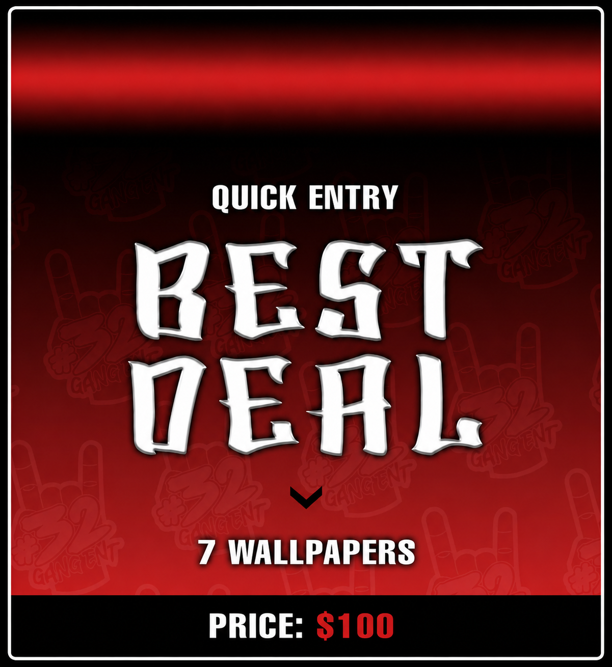 ($100) QUICK ENTRY